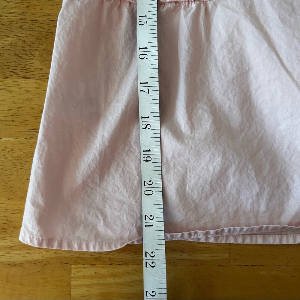 J. CREW Soft Pink Wrap Blouse with Flutter Sleeves - image 8